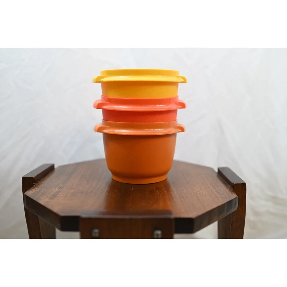 Vintage Tupperware 886 Containers No Lids